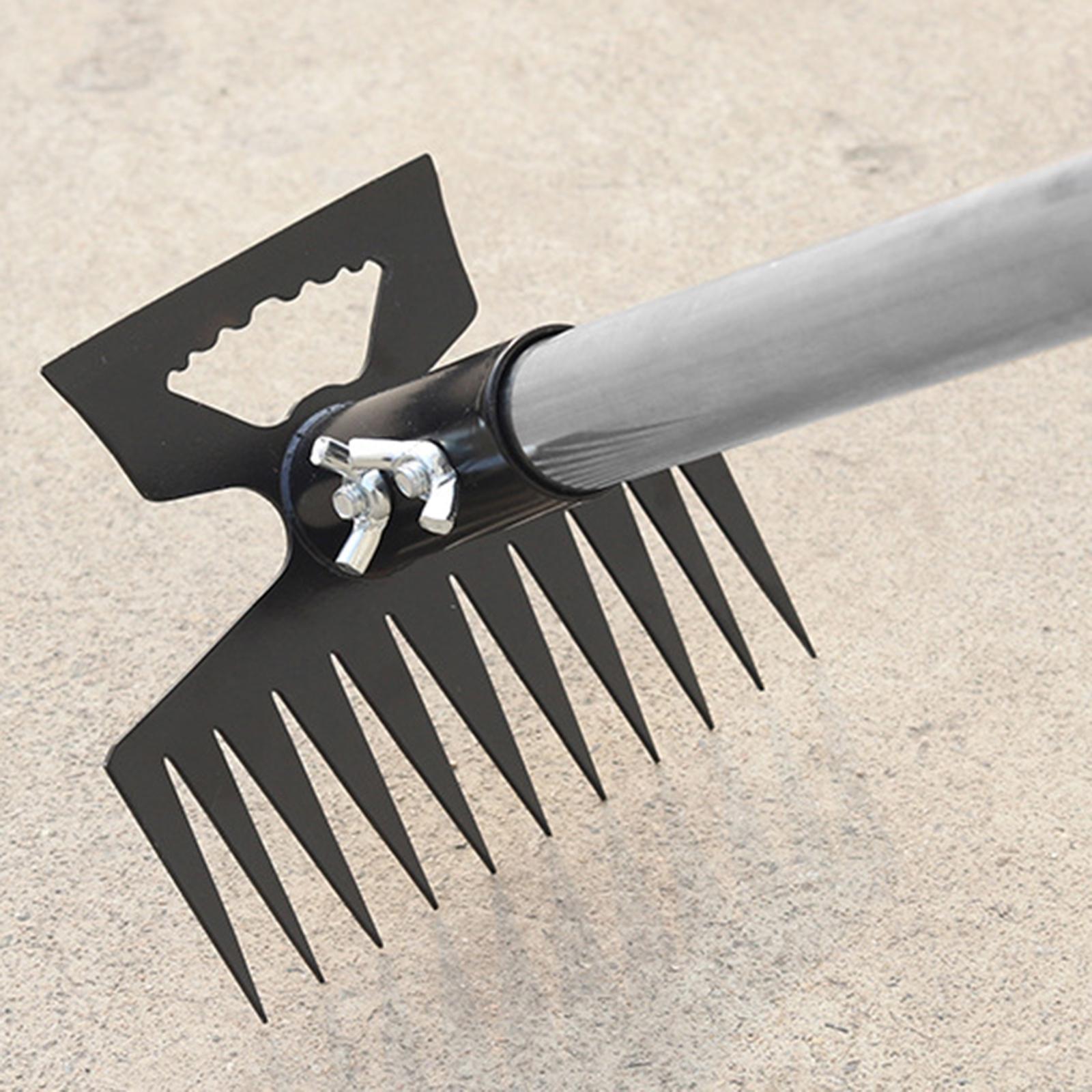 Gardening Tools To Remove Grass - Unkrautentferner, handgeführter Unkrautrechen, verstellbares Gartenwerkzeug aus