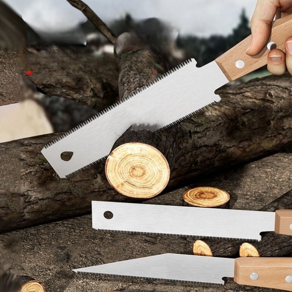 Gardening Hand Tools Japanese - Japanische Handsäge Einseitig/Doppelseitig Feinzahnige Holzsäge SK5