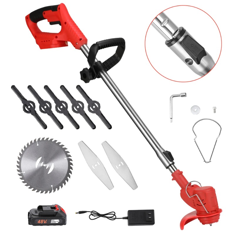 Gardening Tools Best - 【Bestseller】Gartenwerkzeuge Elektrischer Trimmer Akku-Rasenmäher Freischneider Unkrautentferner