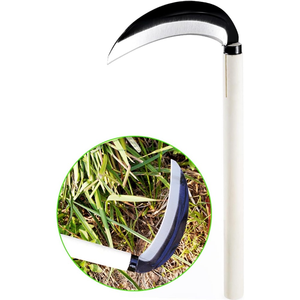 Gardening Hand Tools Japanese - Kohlenstoffstahl-Grassichel 15 Zoll – Japanisches Gartenwerkzeug,