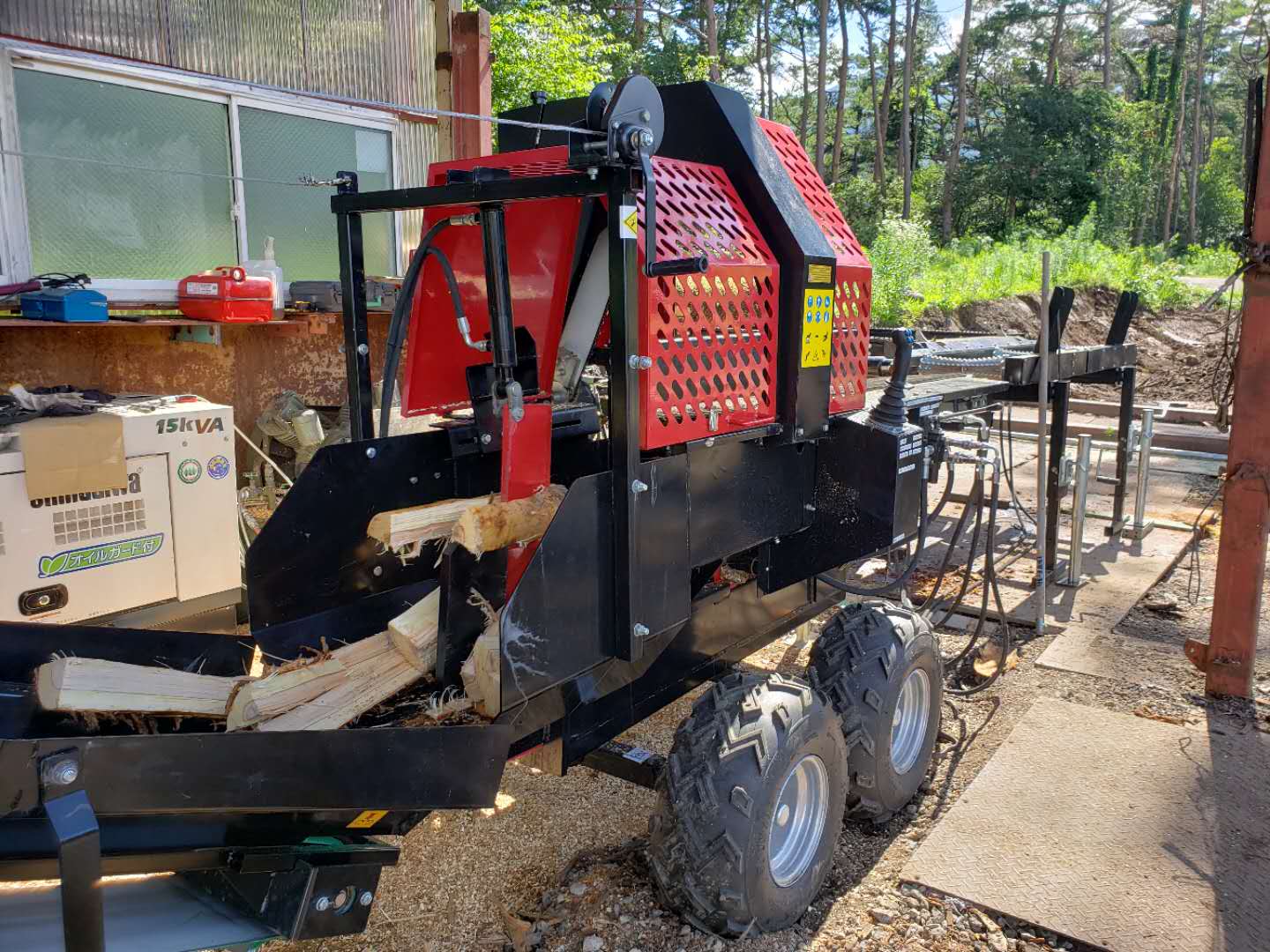 Gardening Tools In Store - YG Hochleistungs-Brennholzprozessor - Verbesserter Leistungsstarker Holzspalter