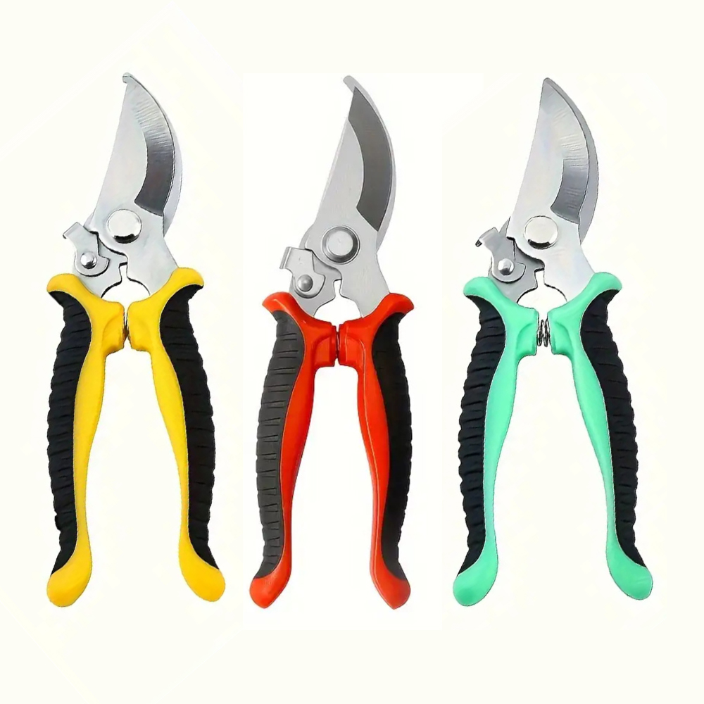 Gardening Tools Scissors - Bypass-Gartenschere aus Edelstahl mit Hydroponik-Klinge, kleiner