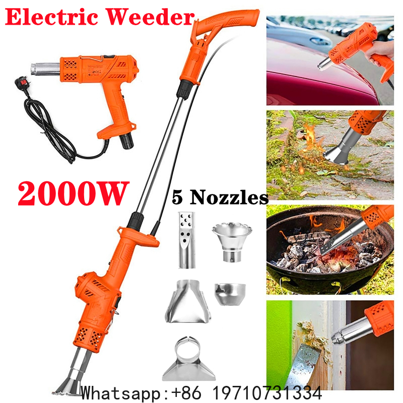 Gardening Tools Electric - Elektrischer Unkrautbrenner 2000W Garten-Unkrautvernichter Thermischer Unkrautstab