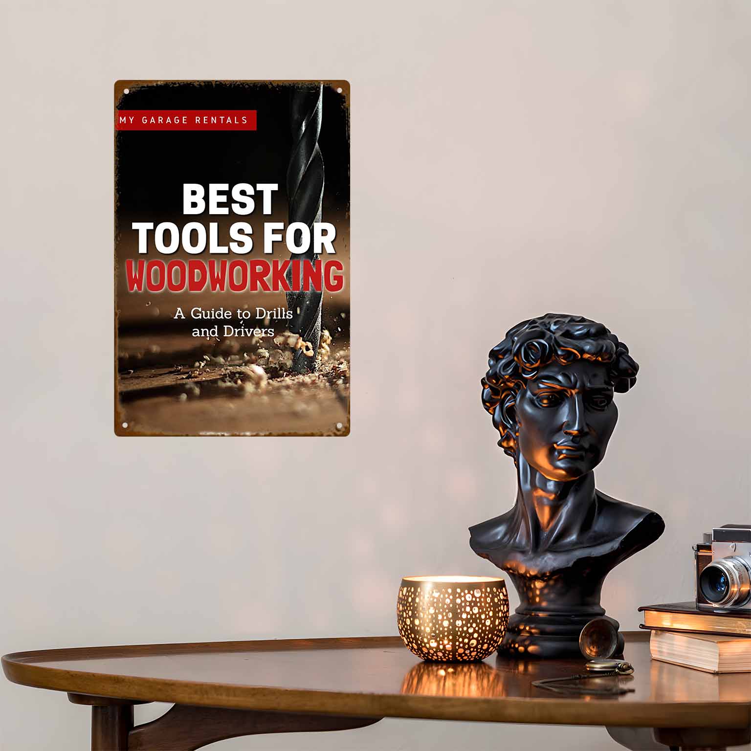 2D FLAT 1 Stück Metall-Wandsch – Gardening Tools Best Bewertung und Preis
