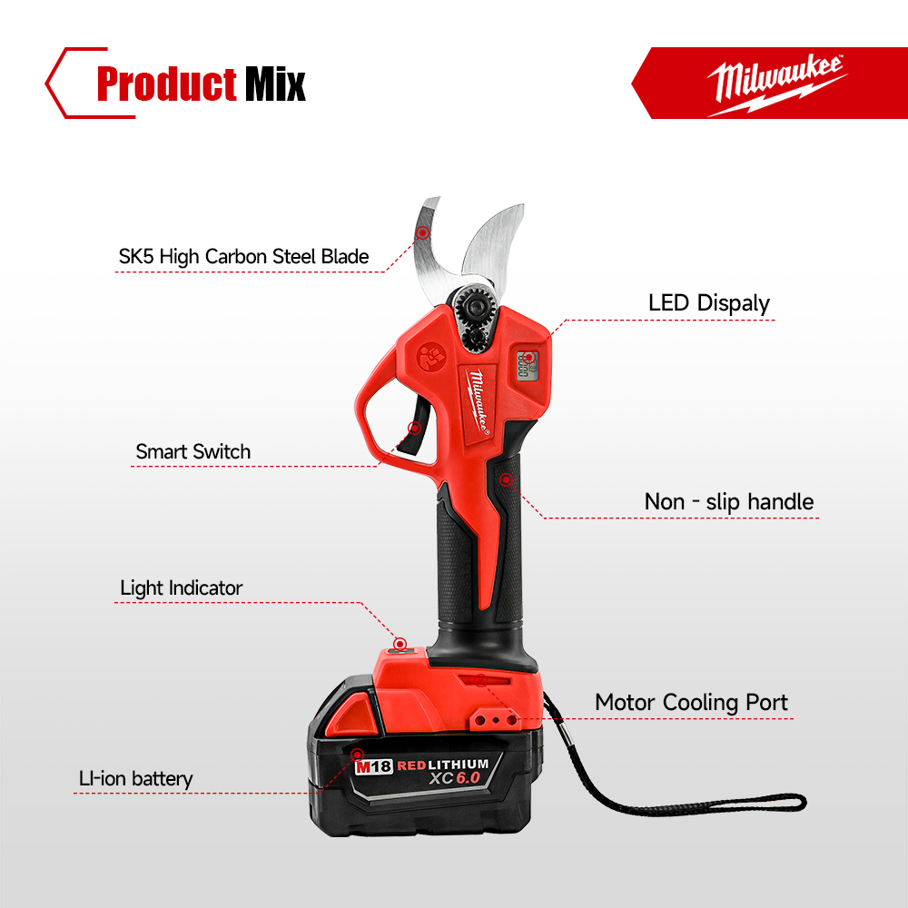 Milwaukee Bürstenlose Elektris – Gardening Tools Scissors Bewertung und Preis