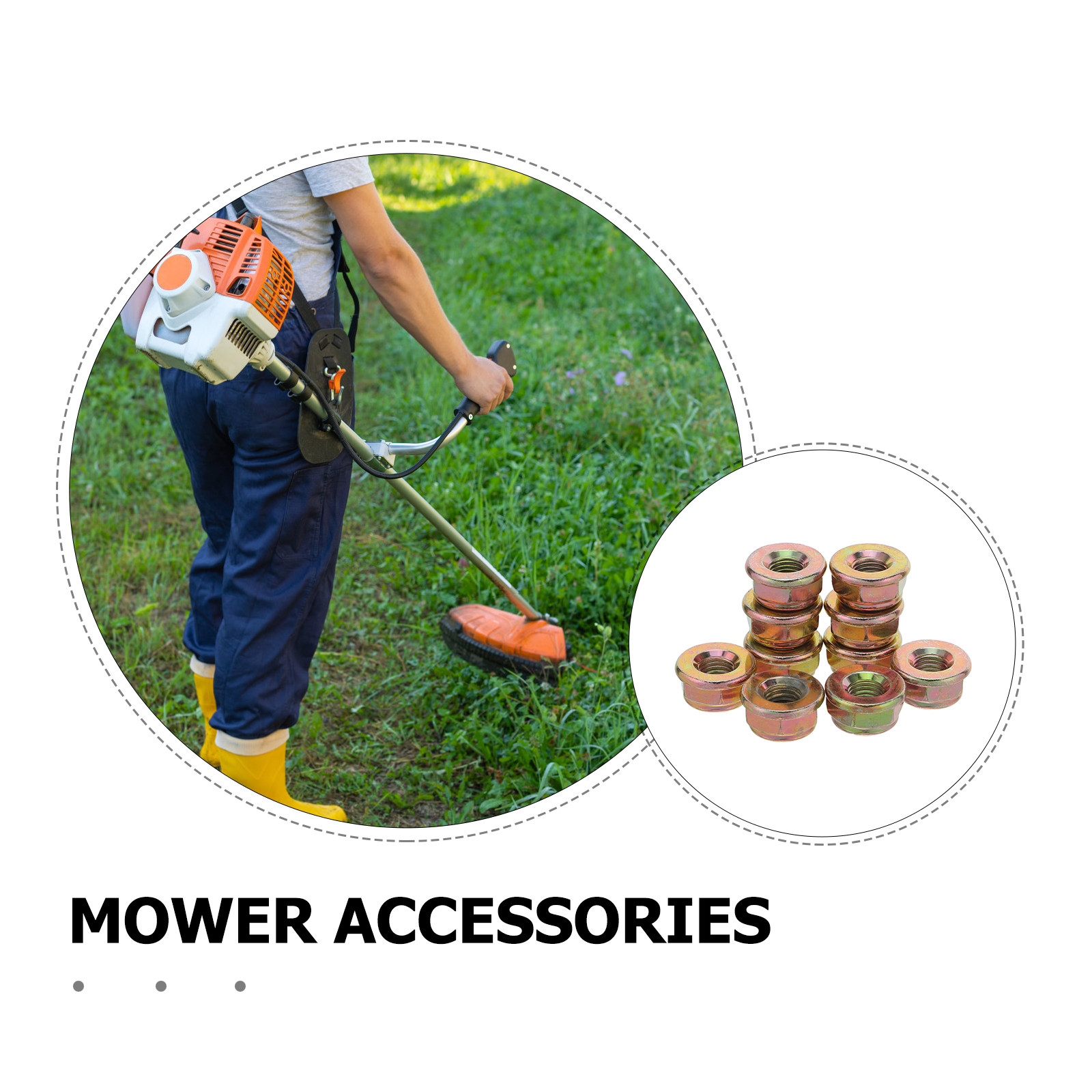 10 Stück Links-Gewinde Rasenmä – Gardening Tools Lawn Mower Bewertung und Preis