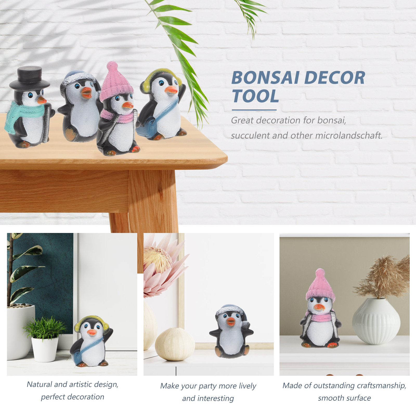 12 Stück Mini-Pinguin Landscha – Gardening Tools Gift Ideas Bewertung und Preis