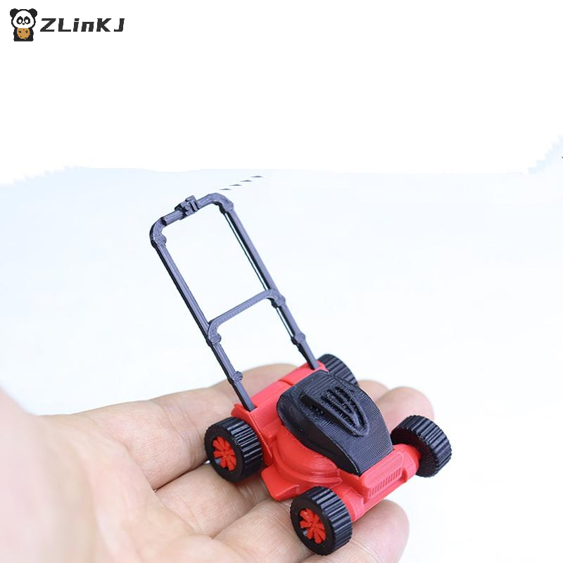 ▶ 1 Stück 1:12 1:18 Puppenhaus – Gardening Tools Lawn Mower Bewertung und Preis