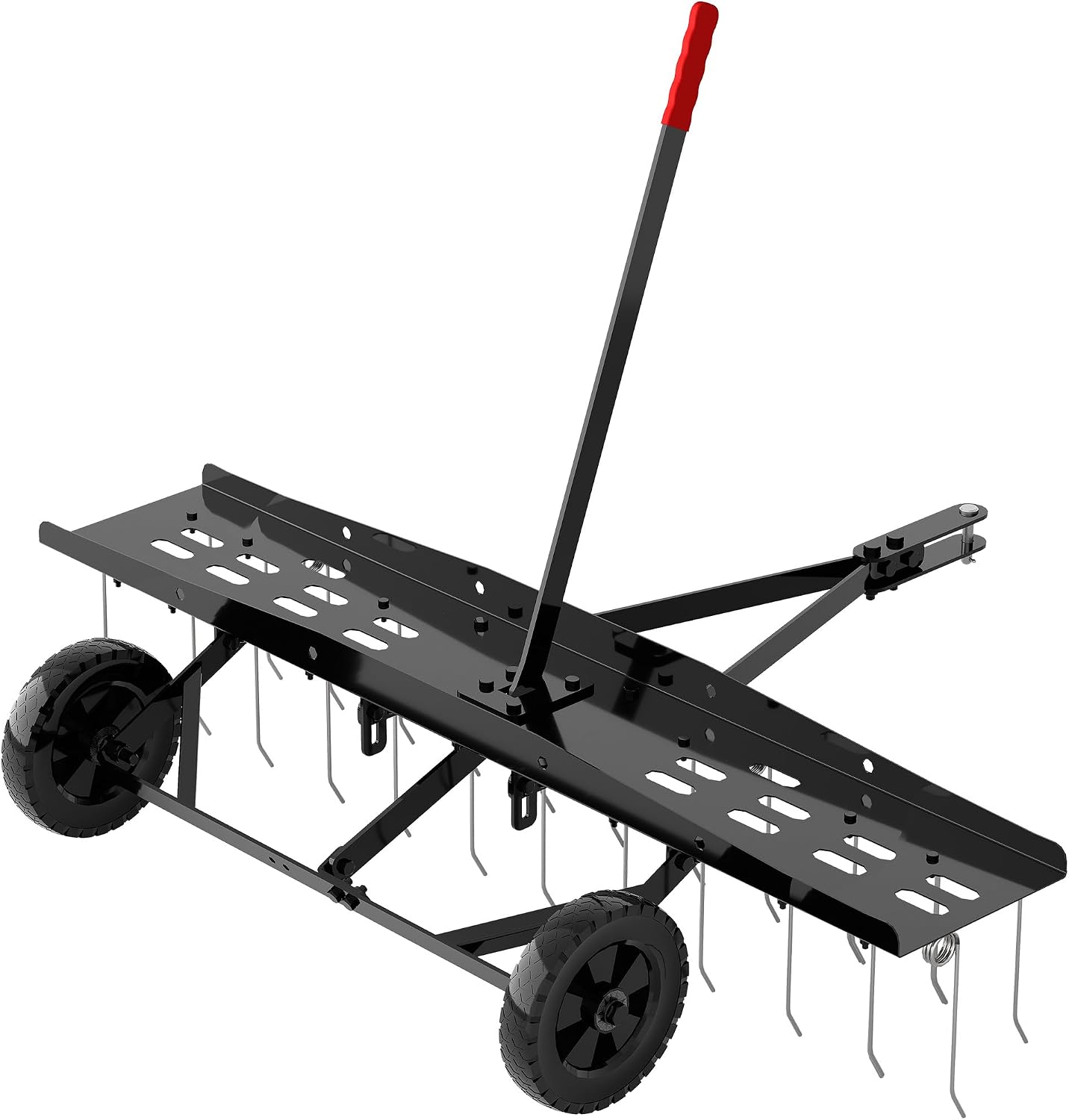 Anhängbare Rasenbelüfter-Bürst – Gardening Tools Lawn Mower Bewertung und Preis