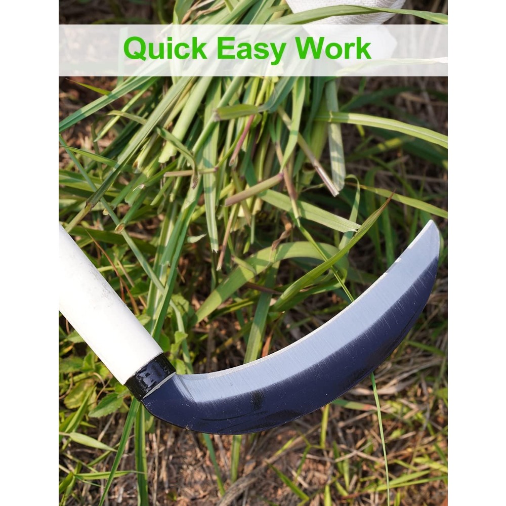 Kohlenstoffstahl-Grassichel 15 – Gardening Hand Tools Japanese Bewertung und Preis