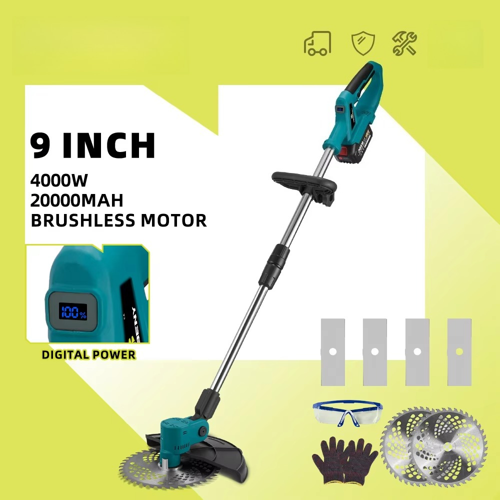 4000W Elektrischer Rasenmäher  – Gardening Tools Lawn Mower Bewertung und Preis