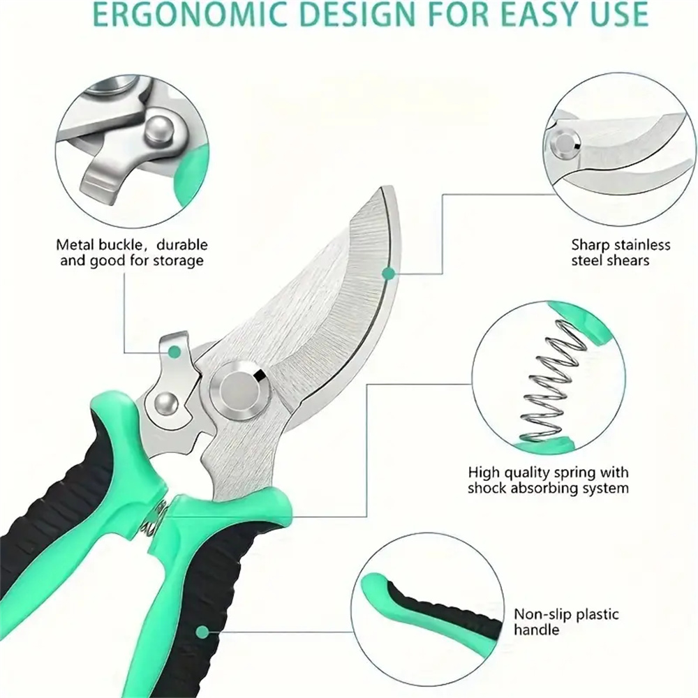 Bypass-Gartenschere aus Edelst – Gardening Tools Scissors Bewertung und Preis