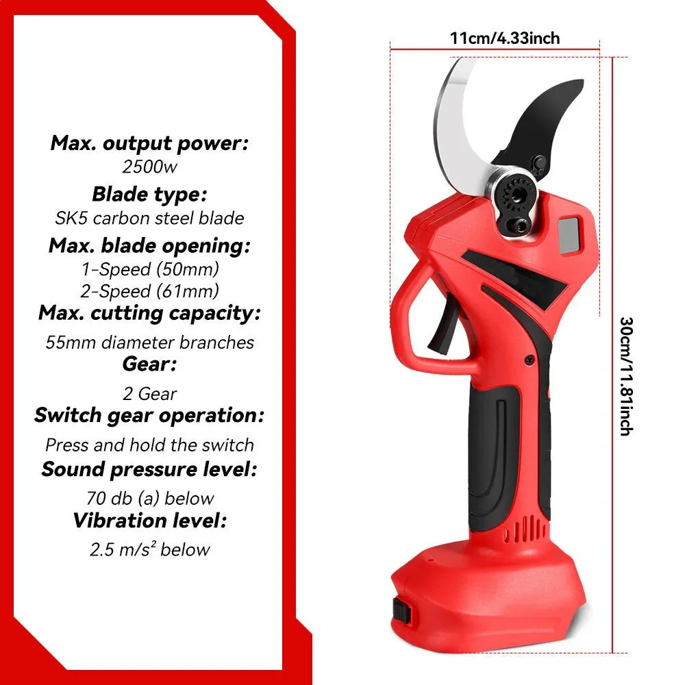 55 mm bürstenlose elektrische  – Gardening Tools Scissors Bewertung und Preis