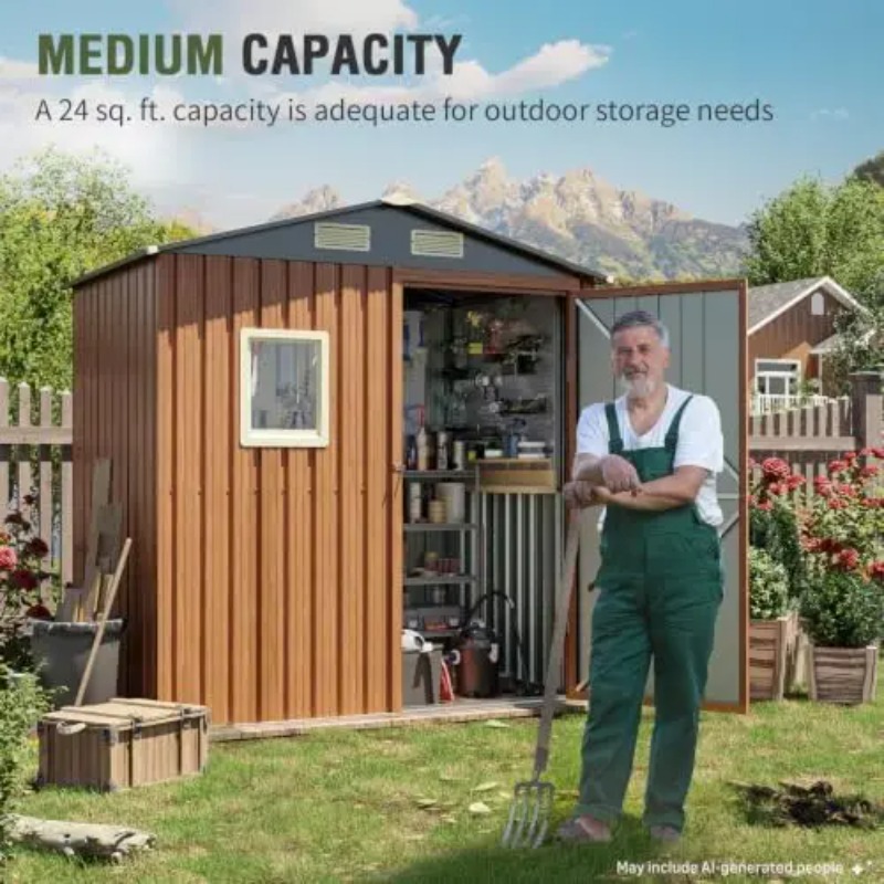 Outdoor-Lagerschuppen 6x4 Fuß, – Gardening Tools Of Bewertung und Preis
